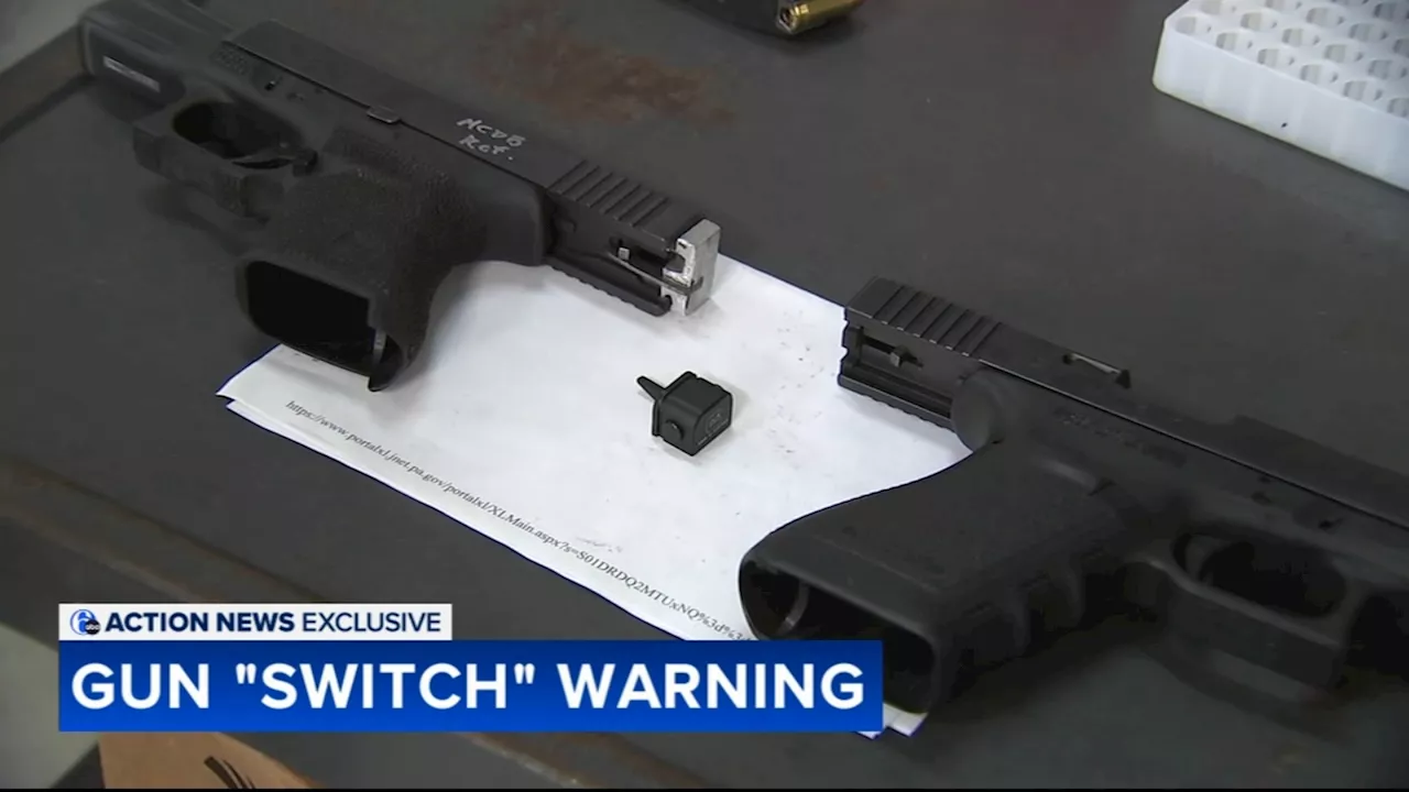 Law enforcement officials across Pennsylvania work to get gun 'switches' banned