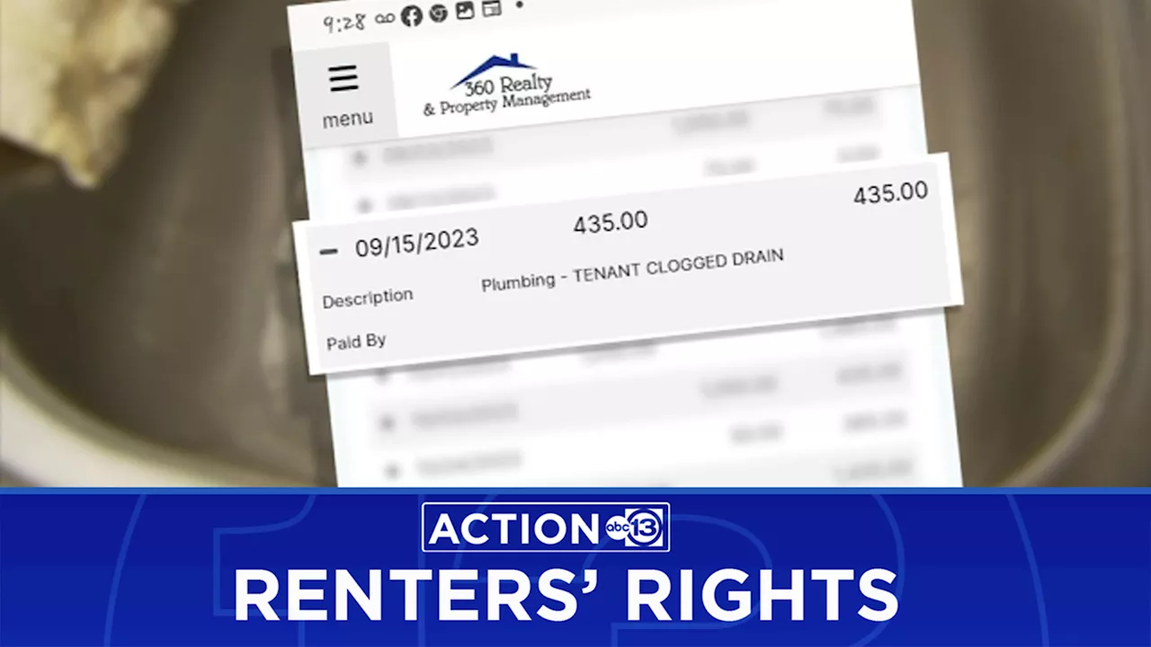 ABC13 Renters' Rights: Who's responsible for plumbing issues?