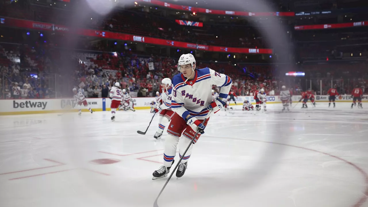 Rangers rookie Matt Rempe doesn't mind playing the villain role in the NHL playoffs