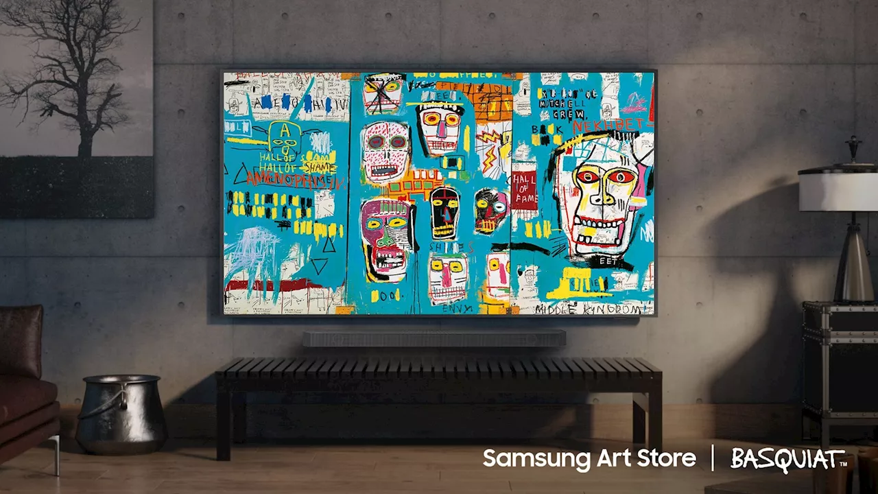 Samsung Has Launched Its First-Ever Digital Basquiat Works