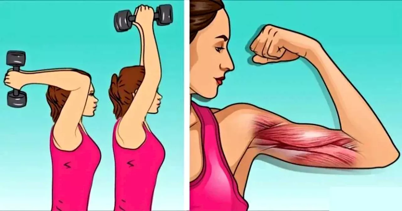 The 8 Best dumbbell exercises for arms and shoulders