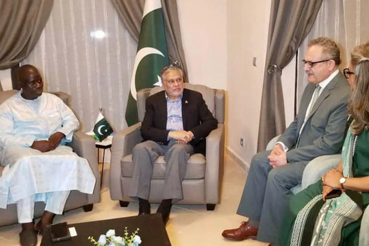 Foreign Minister Ishaq Dar reaches Gambia to attend OIC summit