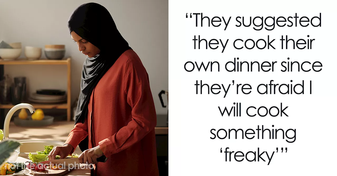 Middle Eastern Woman Refuses To Let In-Laws Eat Her 'Freaky' Ethnic Food