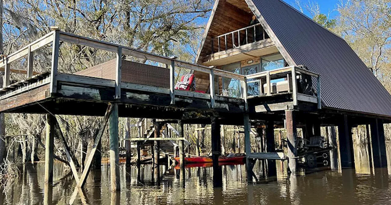 Woman Documents Her Journey Taking Out The Trash In Alligator-Infested Waters