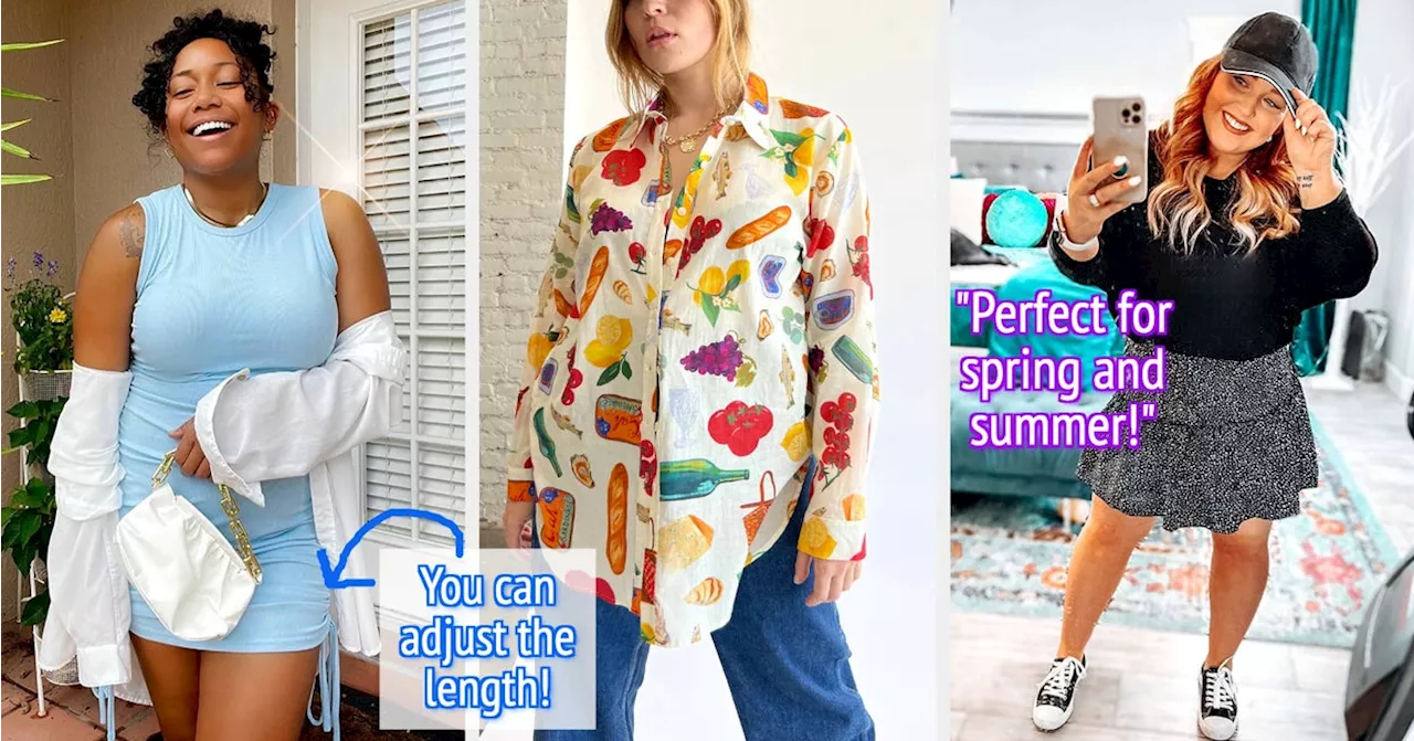 28 Pieces Of Clothing Reviewers Say Are “Perfect For Spring”