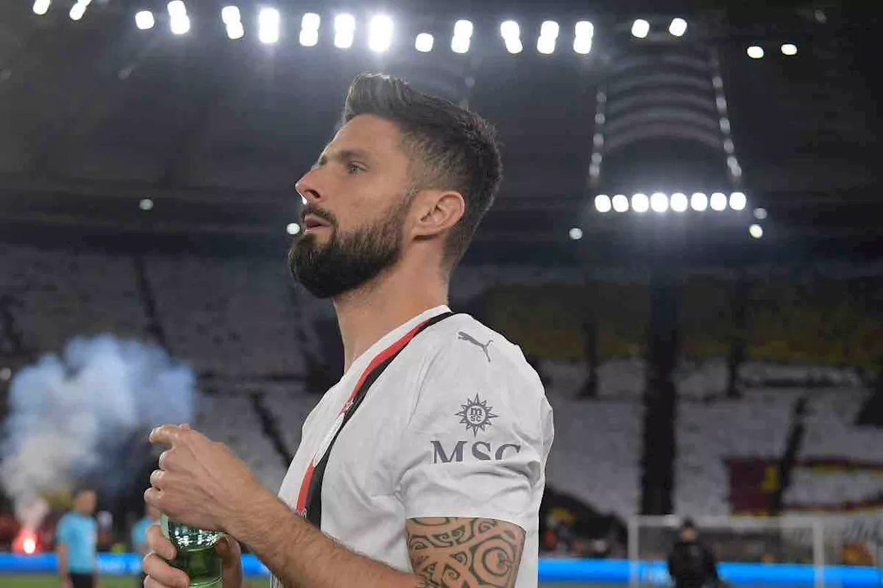 Milan, Deschamps annuncia l’addio di Giroud: “Scelta di vita”