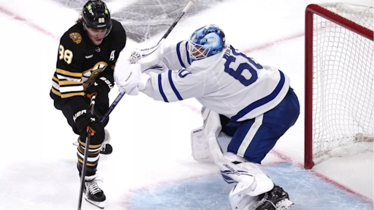 NHL playoffs: Joseph Woll gives Maple Leafs life against Bruins