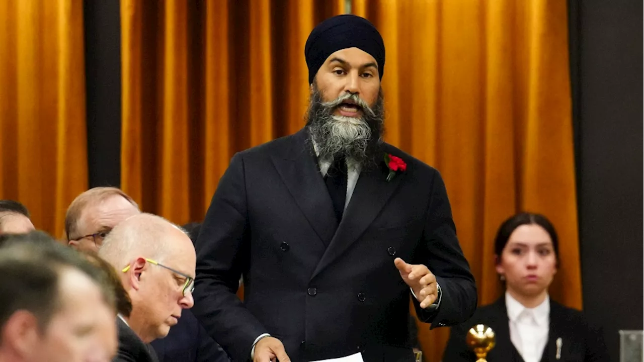 NDP Leader Jagmeet Singh confirms his party will support the Liberals' federal budget