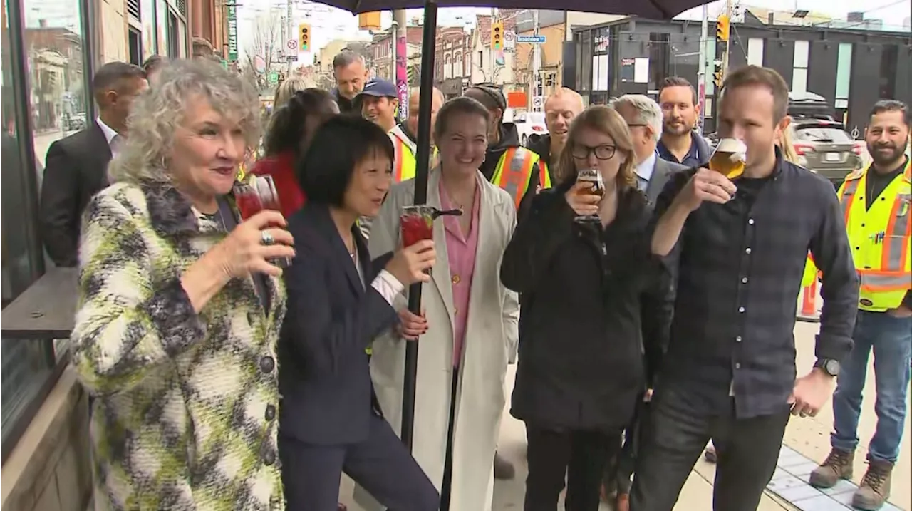 Toronto's CafeTO program is 'back on track' for 2024, says Chow