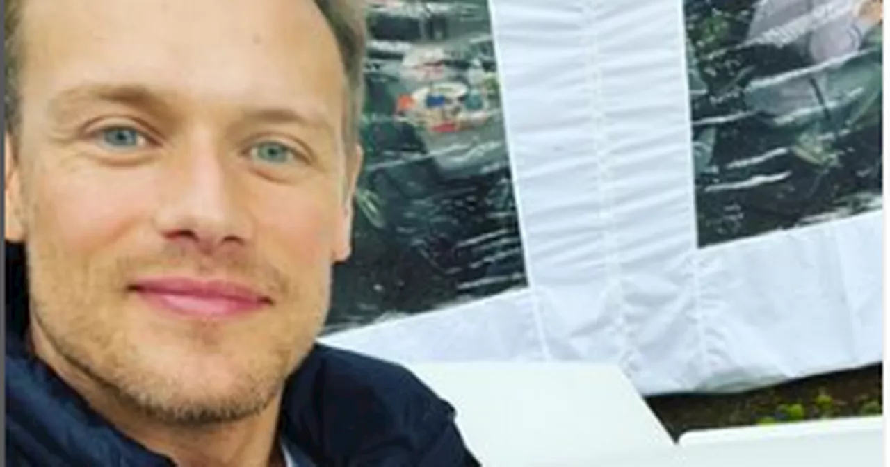 Sam Heughan celebrates 44th birthday on Outlander set