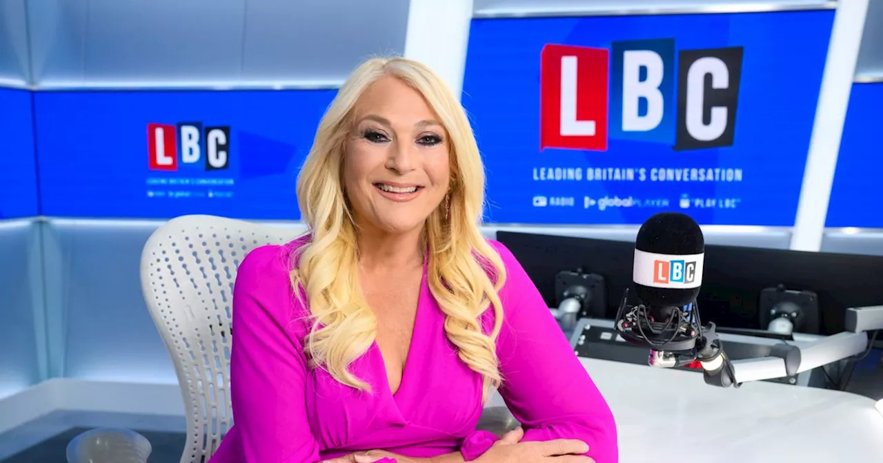 Vanessa Feltz lands new LBC role after quitting TalkTV as Sangita Myska leaves