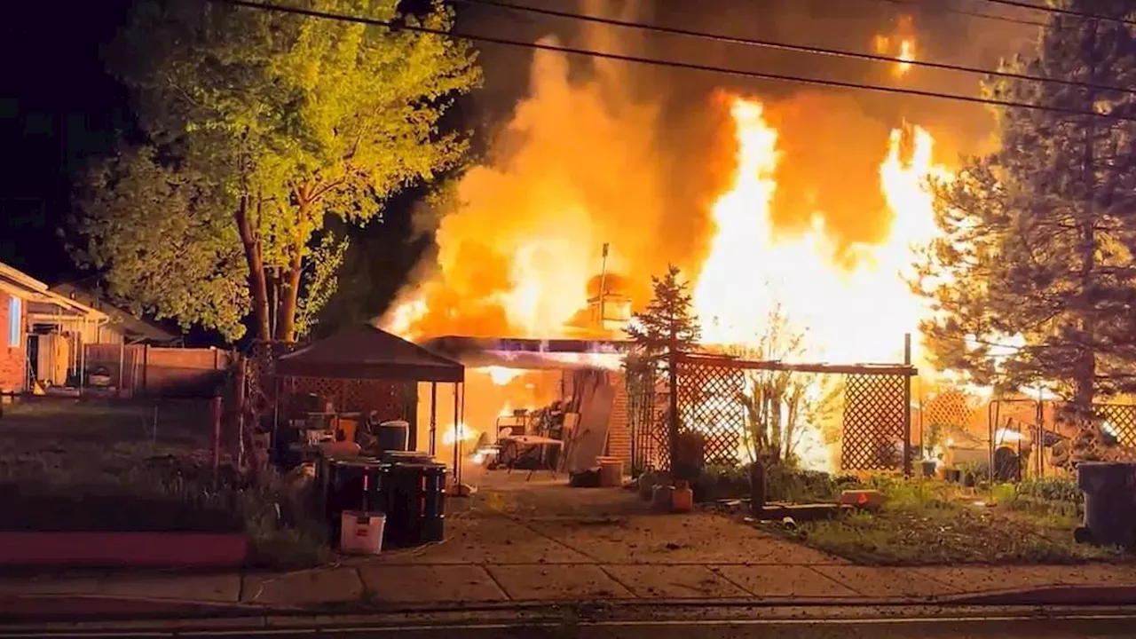 Dramatic moment Utah house is blown up in huge controlled explosion