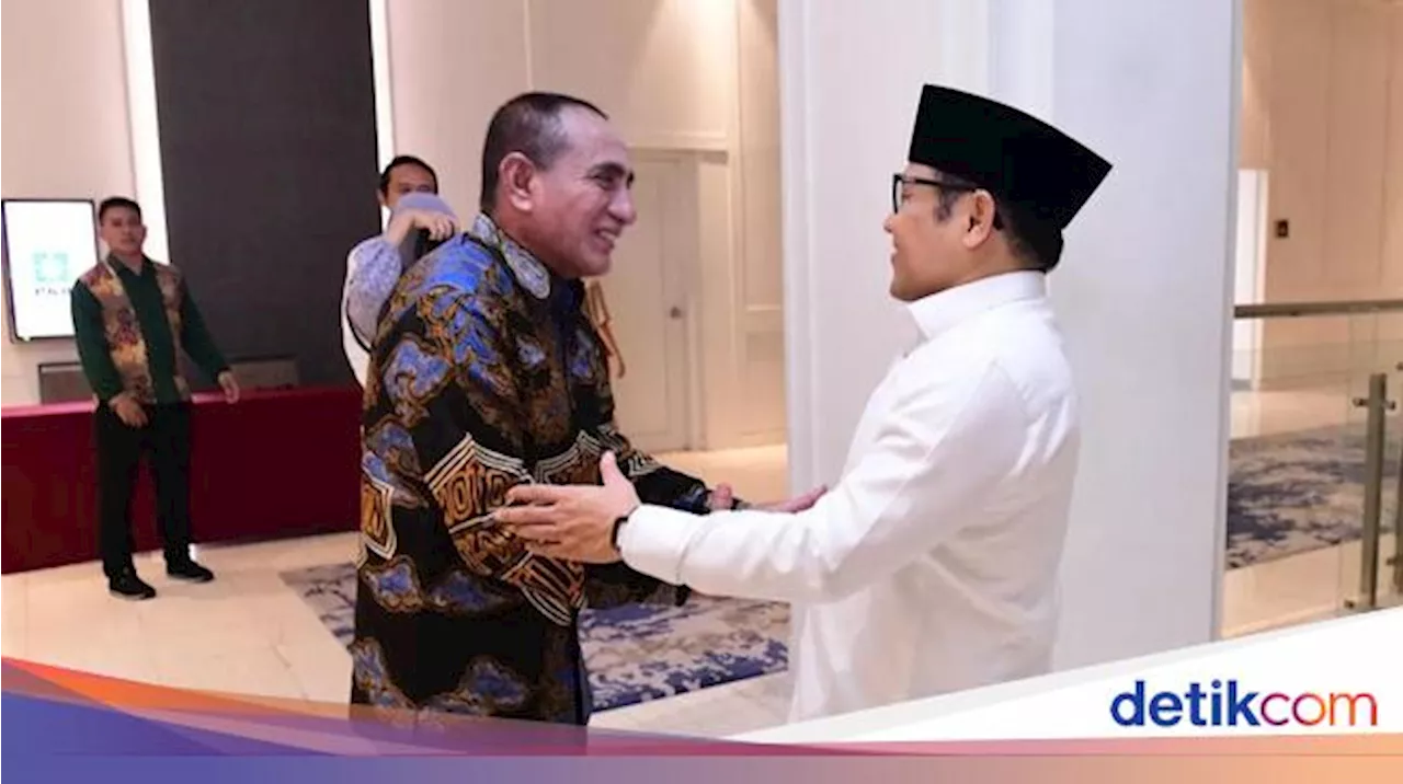 Bertemu Cak Imin di Jakarta, Edy Rahmayadi: Suatu Kehormatan Bagi Saya