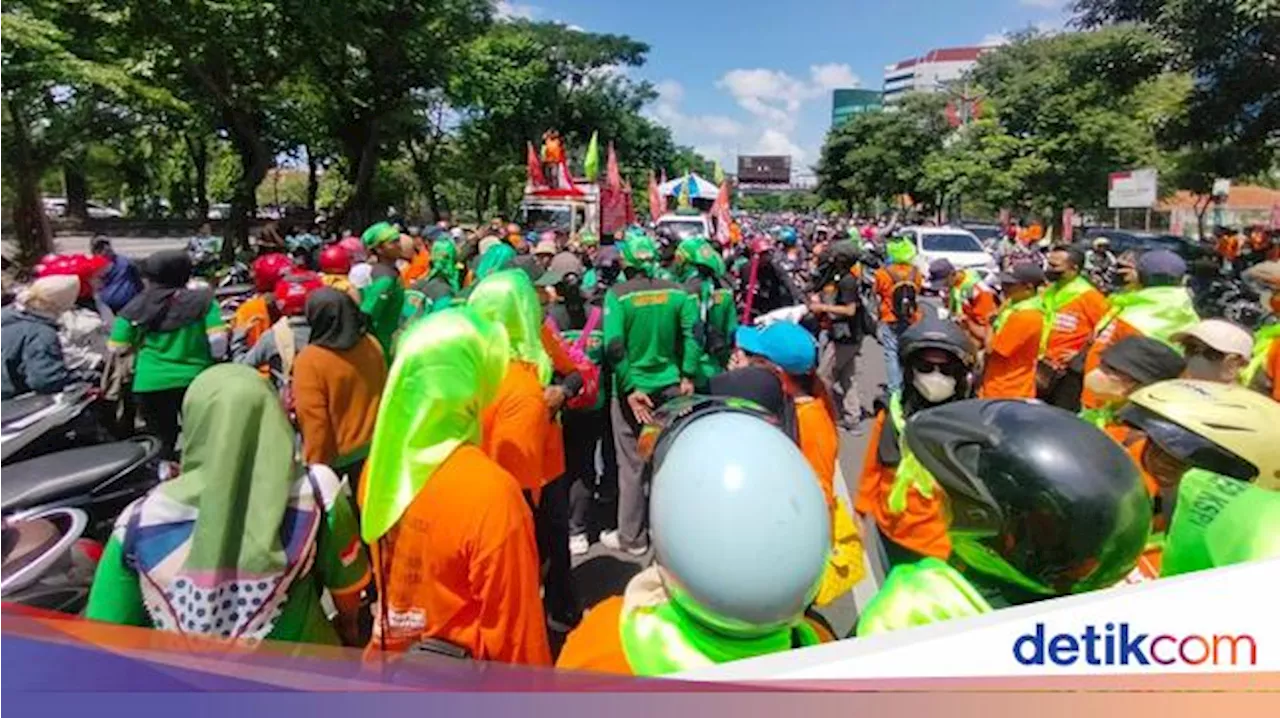 Puluhan Ribu Buruh Serbu Surabaya: Ini Titik Macet dan Rekayasa Lalin