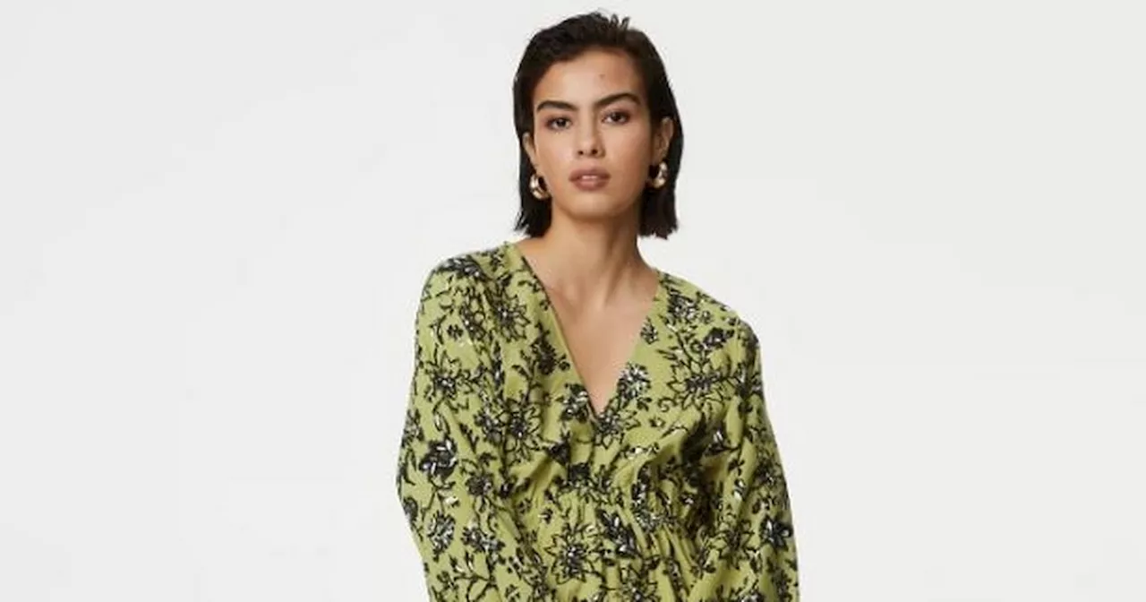 M&S selling £39 'elasticated' midi dress in an 'on-trend colour'