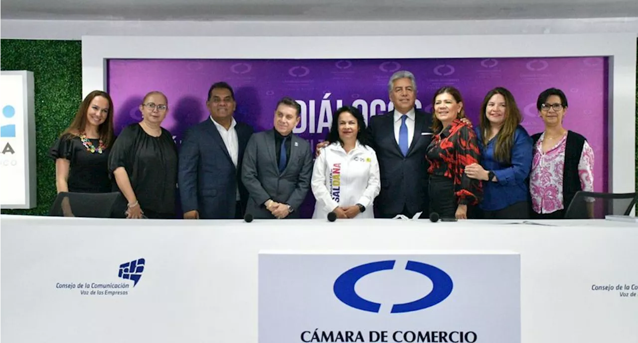 Margarita Saldaña lamenta ausencia de contrincantes en debate organizado por la Canaco