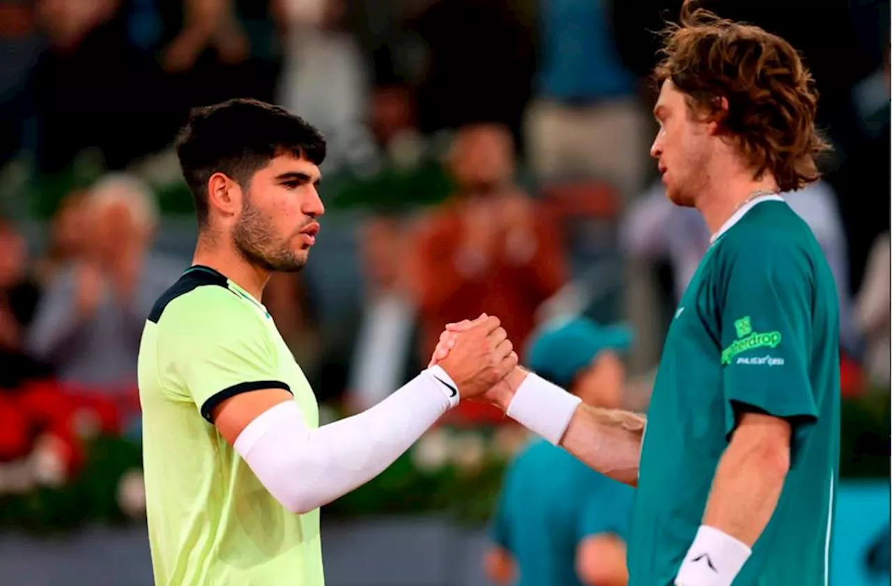 Masters 1000 de Madrid se queda sin otro campeón, Carlos Alcaraz fue eliminado