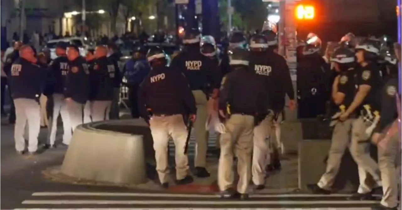 Policía de Nueva York ingresó al campus de la Universidad de Columbia para dispersar protesta propalestina