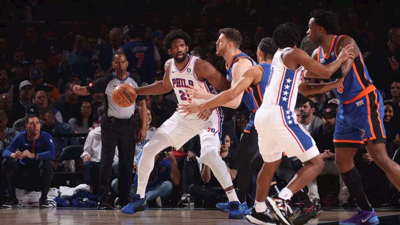 76ers batem Knicks na prorrogação e seguem vivos nos playoffs da NBA