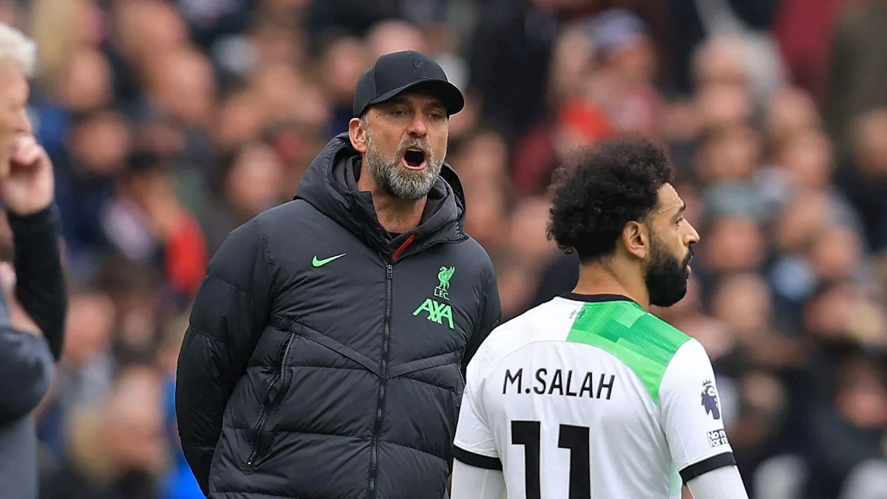 West Ham star reveals Klopp’s question to Liverpool star Salah after manager was ‘slapped’