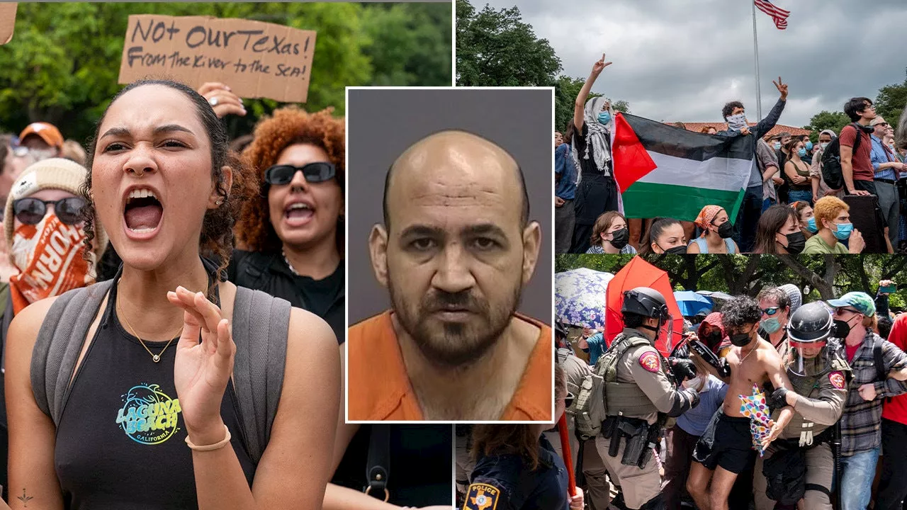 Guns confiscated from anti-Israel protesters at UT Austin, University of South Florida