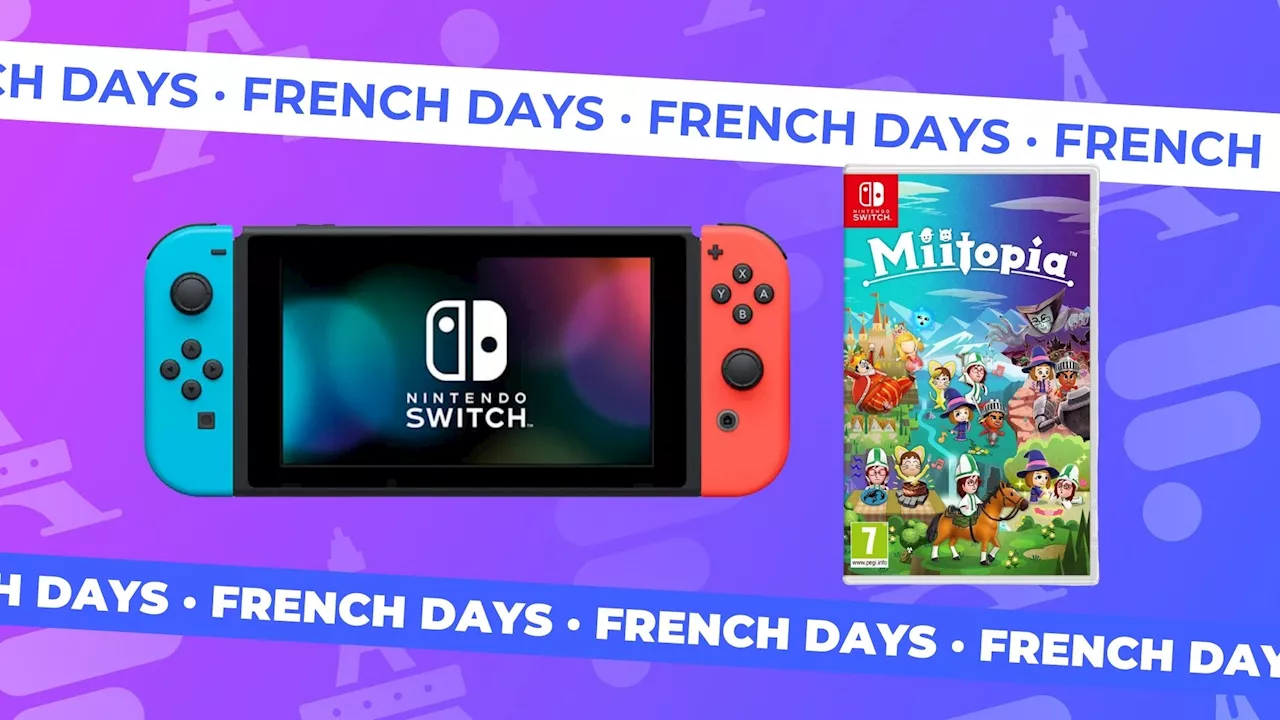 Cdiscount propose une très belle offre pour la Nintendo Switch pendant les French Days