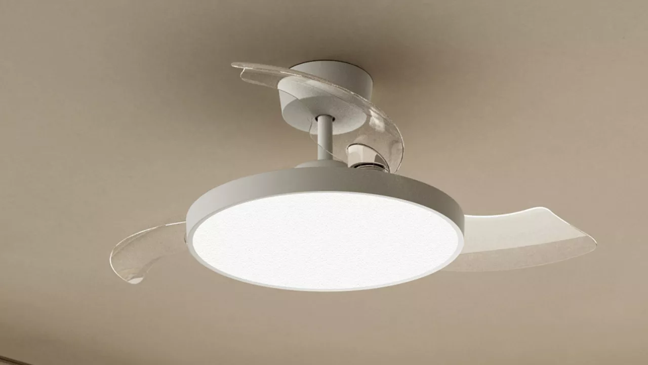 Xiaomi unveils Mijia Fan Light with full spectrum light beads, 160m³/min airflow, HyperOS