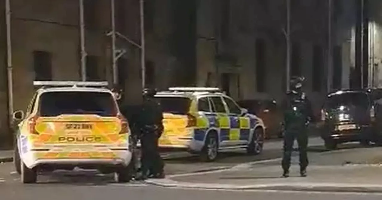 Armed police units swarm Govan over reports of man 'with weapon'