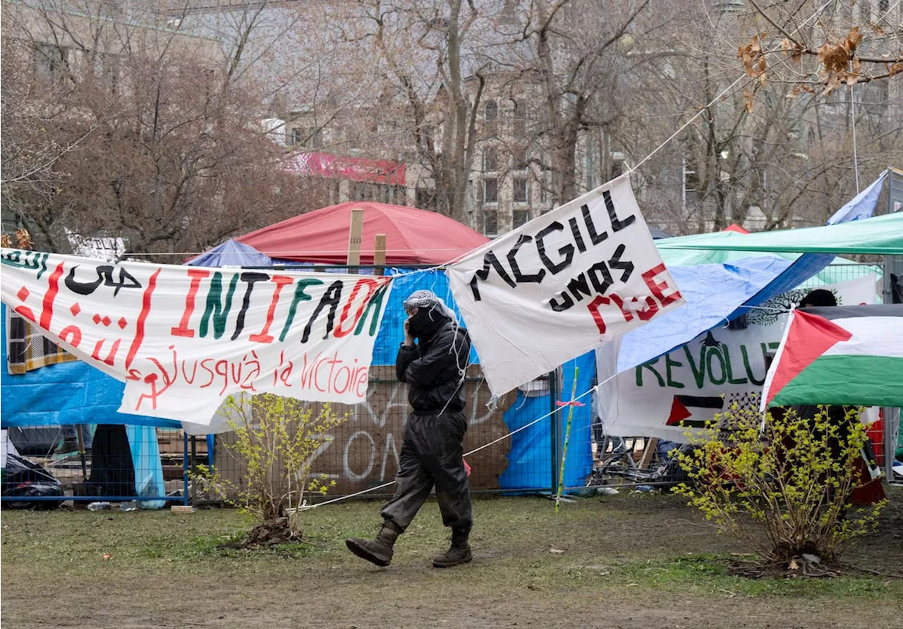 Quebec judge rejects request for injunction against pro-Palestinian encampment at McGill University