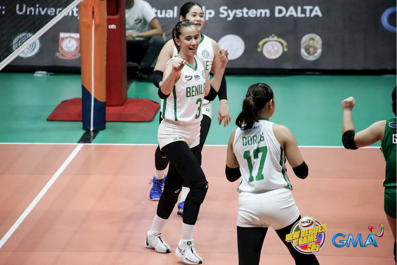 Benilde flaunts depth vs. Perpetual, moves on cusp of outright finals berth