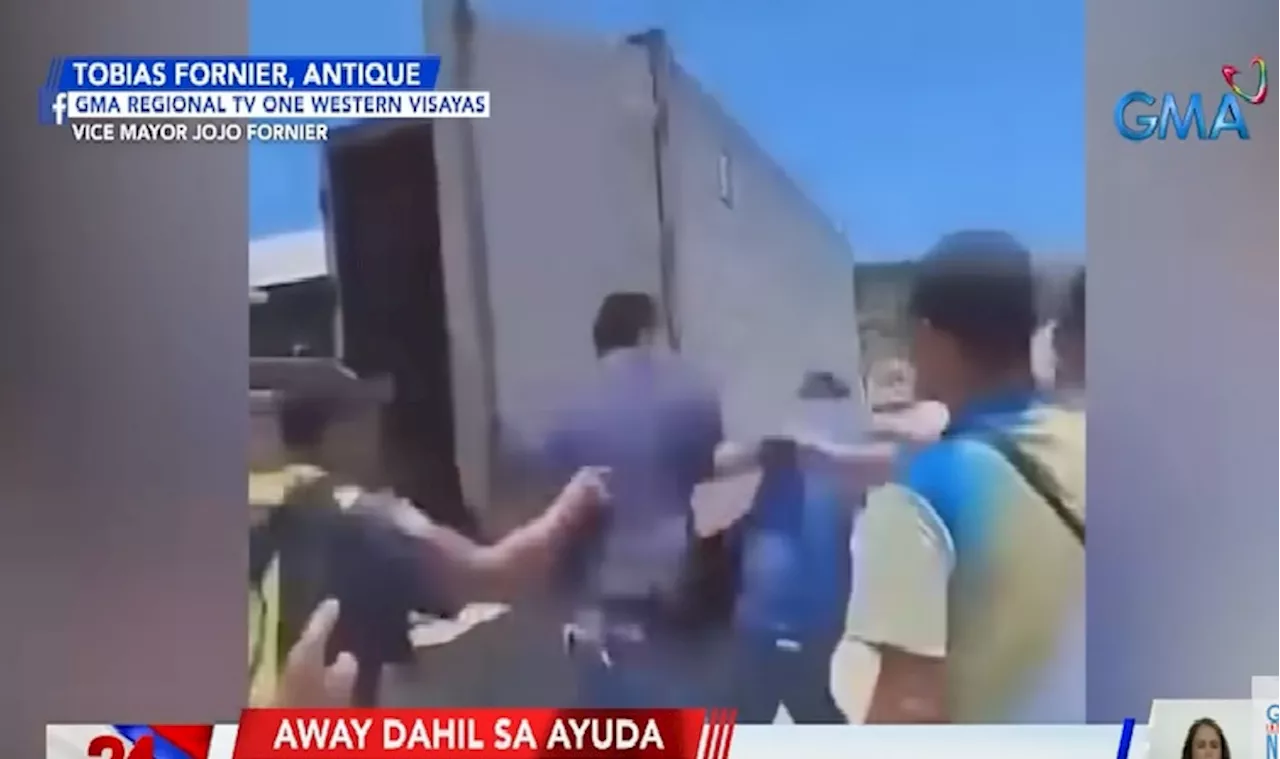 DSWD intervenes in mayor, vice mayor's 'brawl' over food packs in Antique