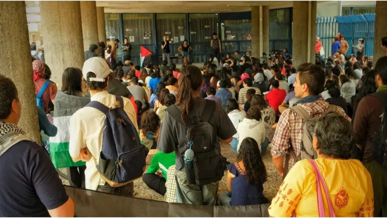 Estudiantes de la UNAM instalarán campamento a favor de Palestina