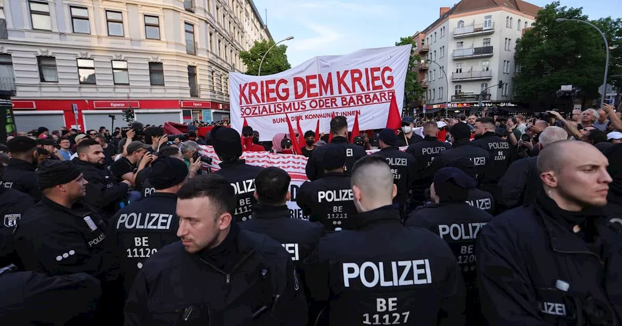 Germany’s May Day marches marred by rising tensions over Gaza conflict