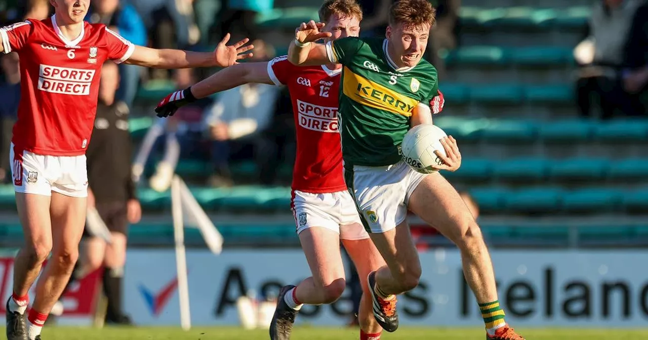 Kerry work past Cork to seal 31st Munster U20 football title