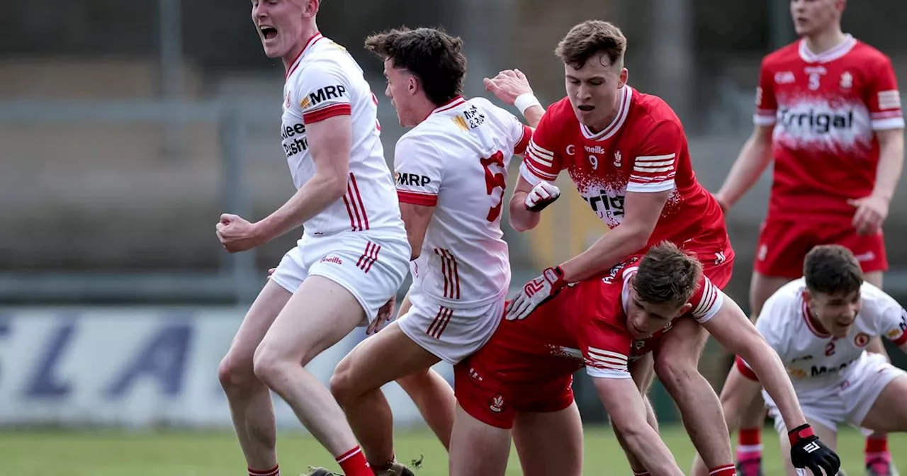 Tyrone beat Derry on penalties to take Ulster under-20 football crown