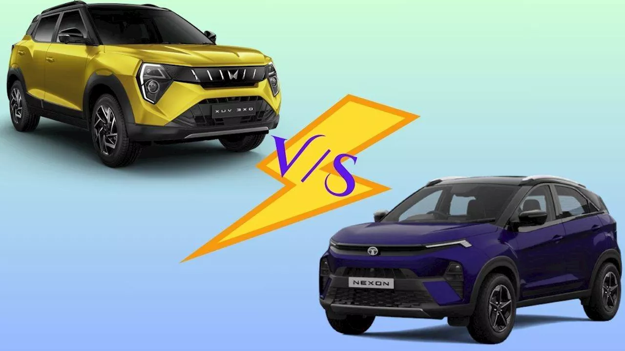 Mahindra XUV 3XO Vs Tata Nexon: कॉम्‍पैक्‍ट एसयूवी सेगमेंट में लंबाई-चौड़ाई, इंजन और फीचर्स के मामले में कौन है बेहतर, जानें डिटेल