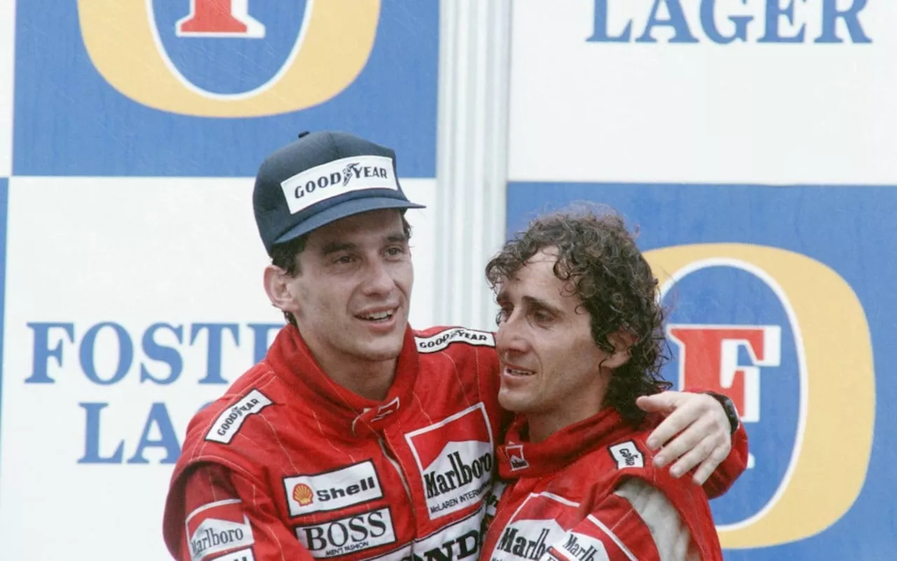 Ayrton Senna recebe homenagem de Alain Prost nas redes sociais