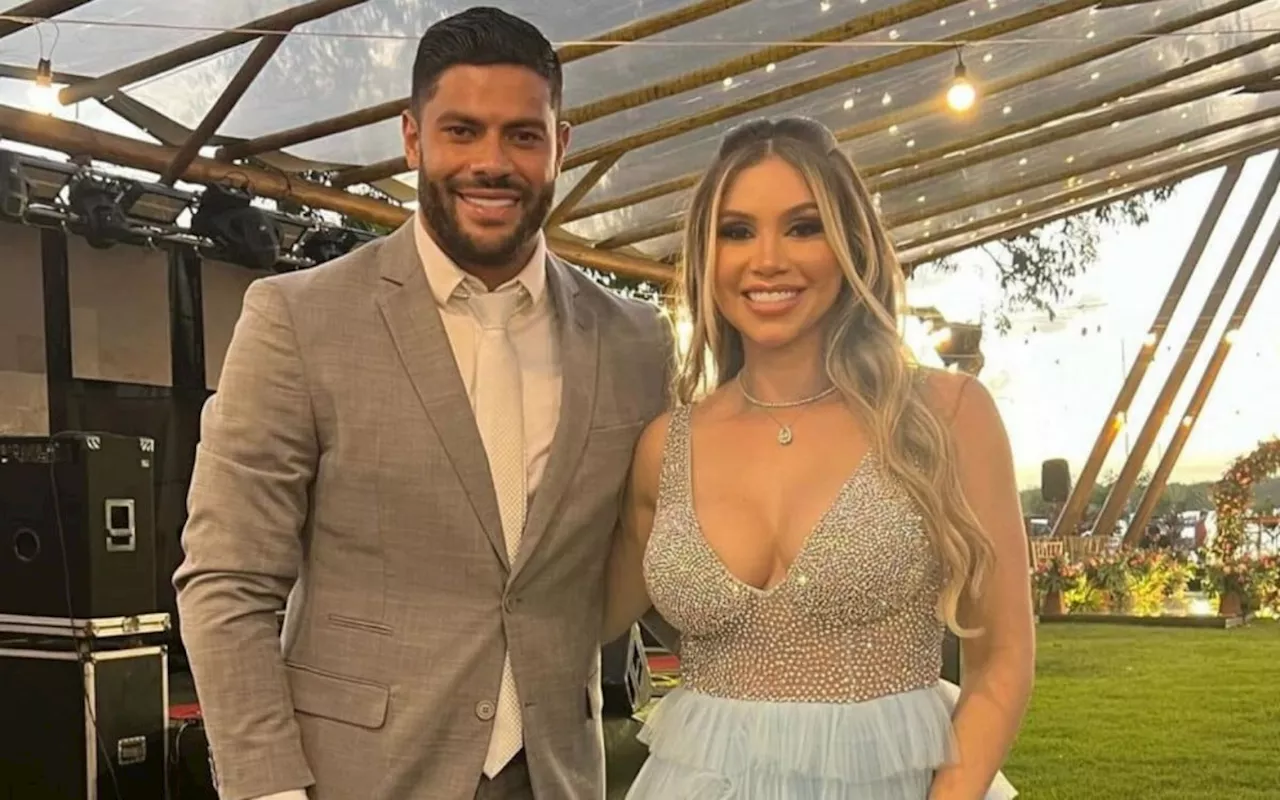 Hulk Paraíba comemora 4 anos com Camila ngelo, sobrinha de sua ex