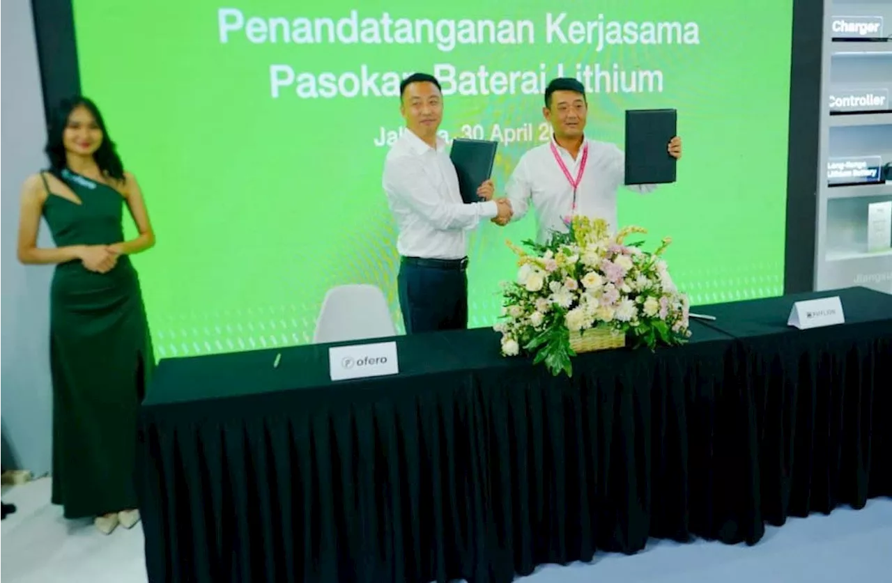 Ofero Perkenalkan Battery Lithium dan Unit Terbaru di Asia Bike 2024