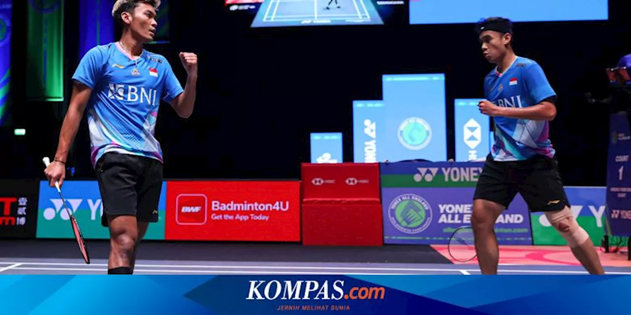 Hasil Piala Thomas 2024: Fikri/Bagas Balas Kekalahan Ginting, Indonesia 1-1 India