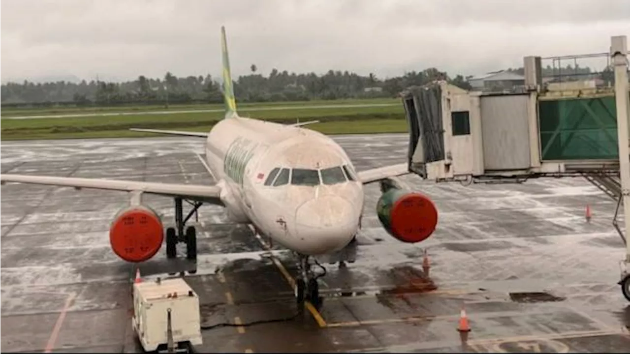 Imbas Erupsi Gunung Ruang, Bandara Sam Ratulangi Manado Ditutup sampai Besok Siang