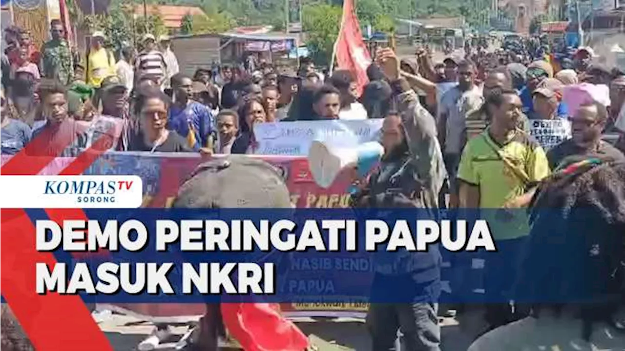 Masa Demo di Manokwari Tuntut Kebijakan Tidak Berpihak Pada Orang Asli Papua