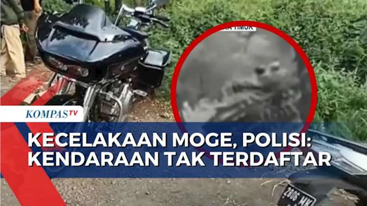 Olah TKP Ulang Laka Harley Davidson Tewaskan Suami-Istri, Polisi: Moge Korban Tak Terdaftar