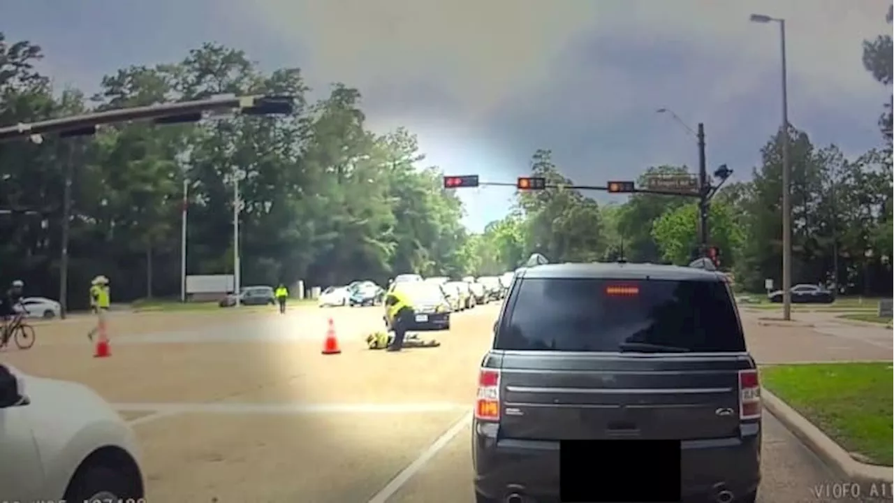 Dashcam footage clears man of felony charge after showing constable injuring himself in The Woodlands