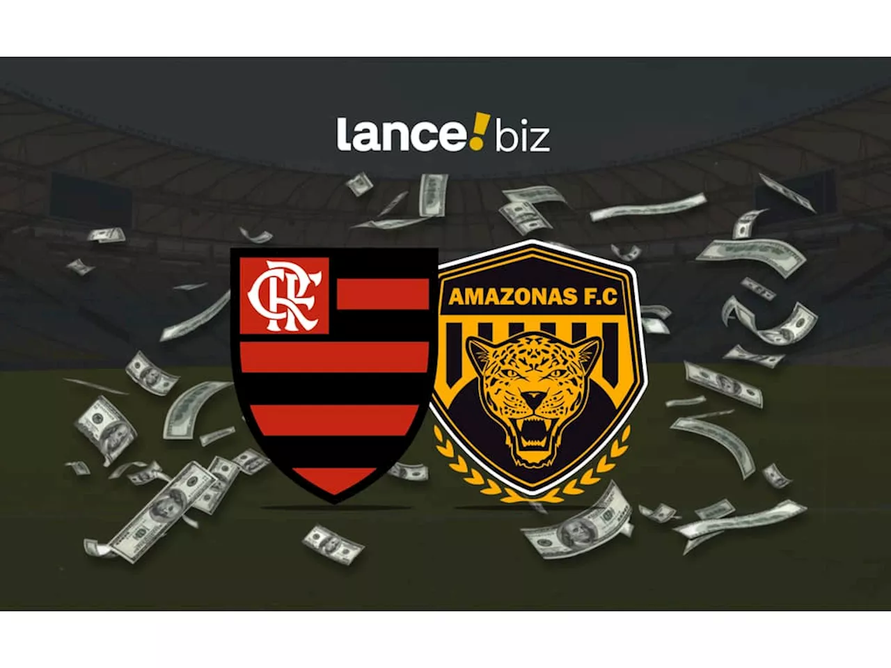 Qual o tamanho do abismo financeiro entre Flamengo e Amazonas?