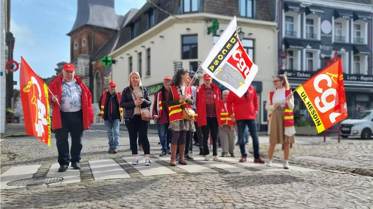 À Hesdin, les revendications du 1er mai passent par le dialogue avec les élus