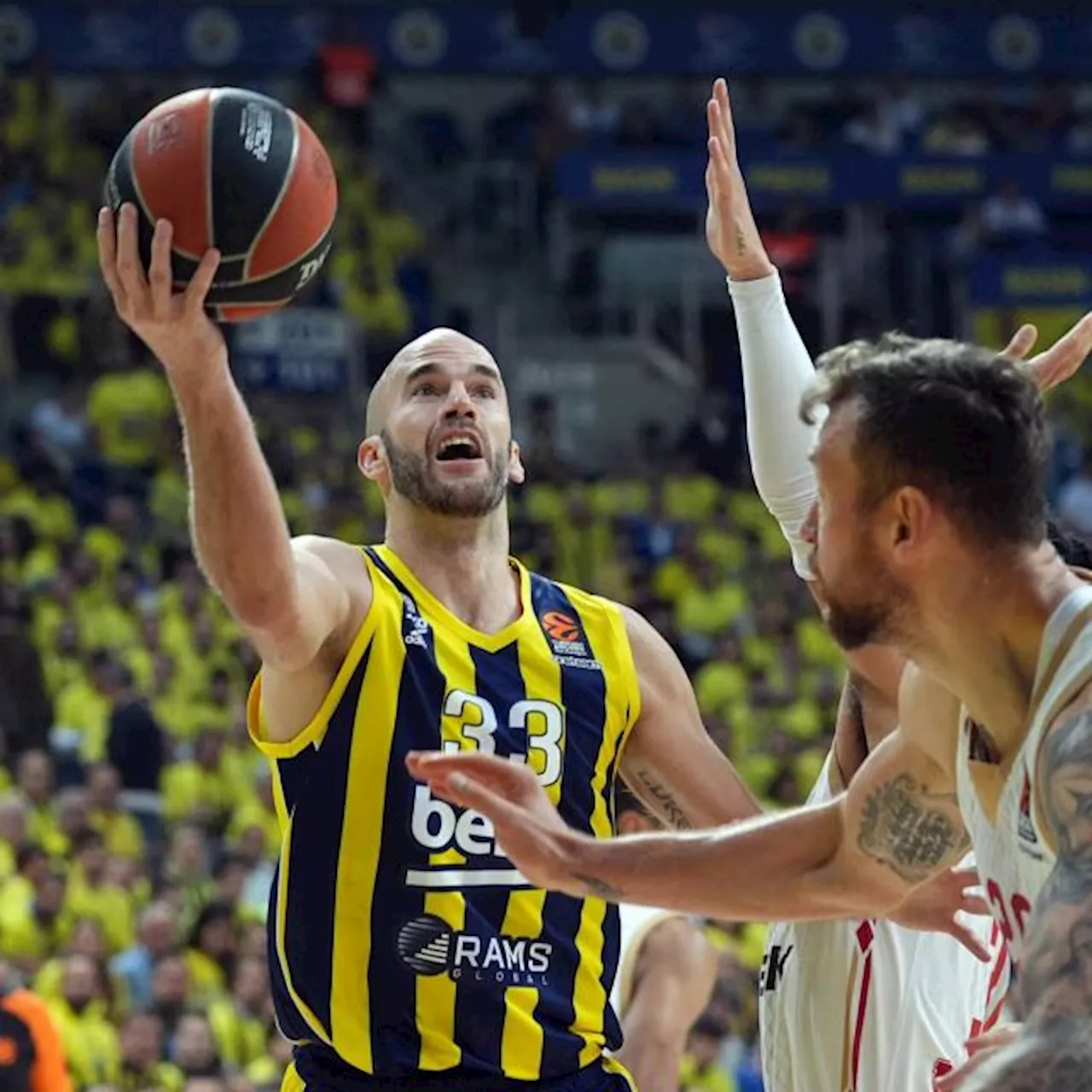 Monaco voit le Final Four s'éloigner après sa défaite face à Fenerbahçe dans le match 3 des quarts de final...