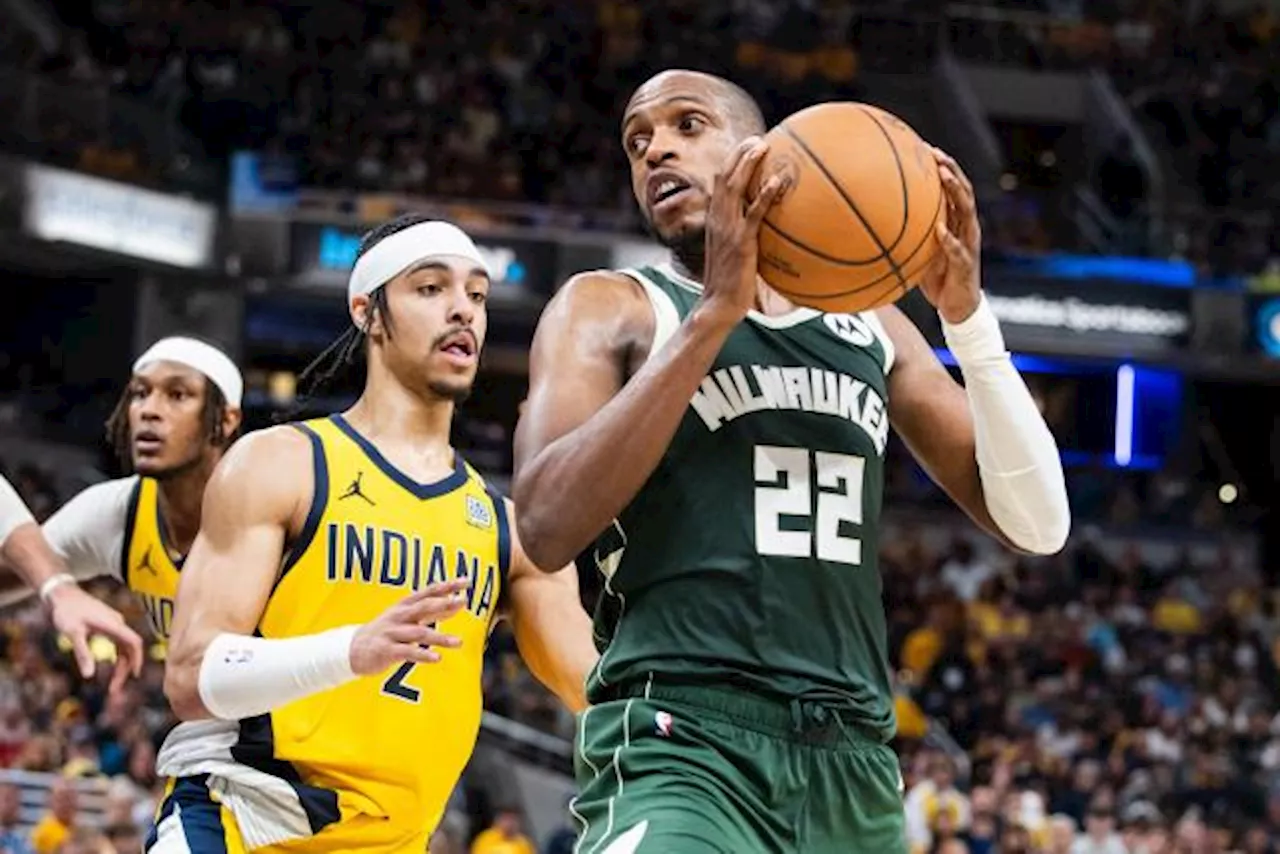 Sans Antetokounmpo ni Lillard, Milwaukee réduit l'écart face aux Indiana Pacers