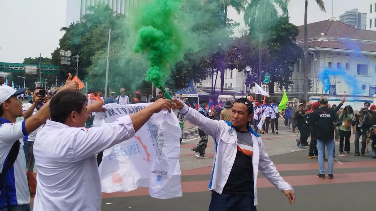 Buruh Ancam Lumpuhkan Ekonomi Jika UU Cipta Kerja Klaster Ketenagakerjaan Tak Dicabut