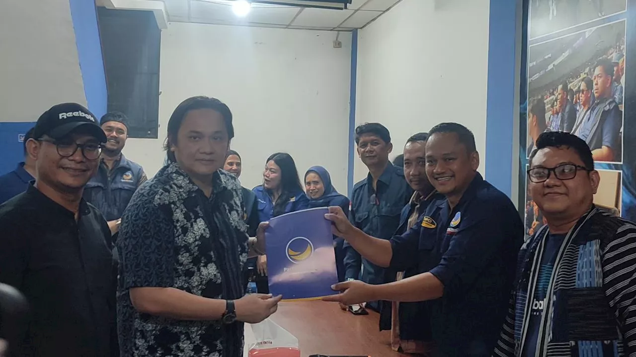 Farhat Abbas Daftar Jadi Bakal Calon Wali Kota Bogor ke NasDem